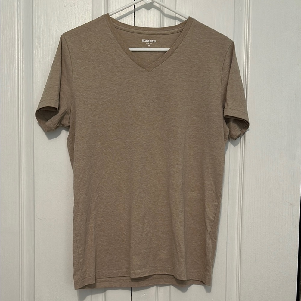 Bonobos Men's Short Sleeve Tan Tee